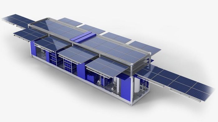  Φορητός ηλιακός σταθμός Ecos Powercube